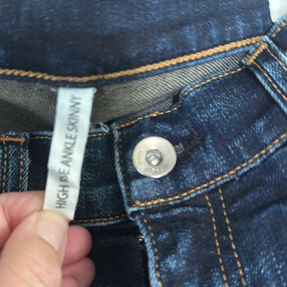Rag & bone / jean high rise skinny blue Size 29 - Picture 3 of 6